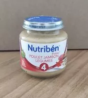 Mängden socker i Nutriben Petit Pot Poulet Jambon Legumes