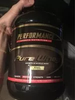 Mängden socker i Pure Whey - 2kg - Fraise