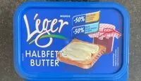Mängden socker i Halbfettbutter