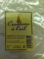 Mängden socker i croûtons à l'ail