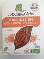 Mängden socker i Torsades bio 100% lentilles corail
