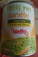 Mängden socker i Petits pois et jeunes carottes très fins à l'étuvée.