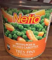 Mängden socker i Petits pois et jeunes carottes très fins à l'étuvée.