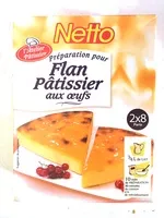 Mängden socker i Préparation pour Flan Pâtissier aux Oeufs