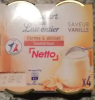 Mängden socker i Yaourt au lait entier saveur vanille