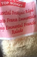 Mängden socker i Emmental Francais Rapé