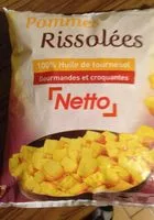 Mängden socker i Pommes Rissolées