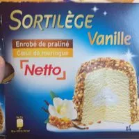 Mängden socker i Sortilège Vanille Enrobé de Praliné, Cœur de Meringue