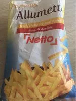 Mängden socker i Netto Pommes Allumettes