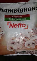 Mängden socker i Champignons émincés Surgelés