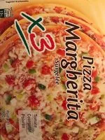 Mängden socker i Pizza Margherita Surgelée