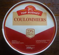 Mängden socker i Coulommiers
