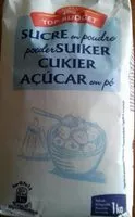 Mängden socker i Sucre en poudre