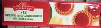 Mängden socker i Tartelettes à la fraise