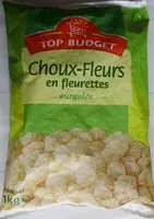 Mängden socker i Choux-Fleurs en fleurettes surgelés
