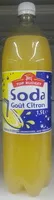 Mängden socker i Soda Goût Citron