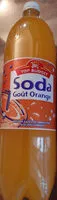 Mängden socker i Soda Goût Orange