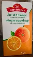 Mängden socker i Jus d'orange