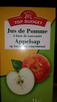 Mängden socker i Jus de pommes