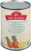 Mängden socker i ANANAS EN TRANCHES AU SIROP LÉGER