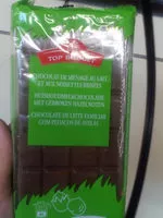 Mängden socker i Chocolat au Lait aux Noisettes Entières