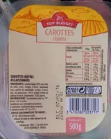 Mängden socker i Carottes râpées