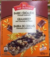 Mängden socker i Barres de céréales chocolat cacahuètes