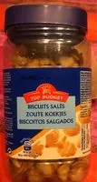 Mängden socker i biscuits salés