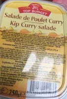 Mängden socker i Saladedz poulet curry