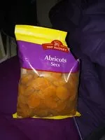 Mängden socker i Abricots secs