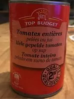 Mängden socker i Tomates Pelées Au Jus 1 / 2 238 g