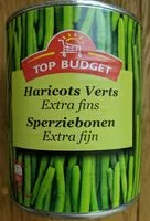 Mängden socker i Haricots verts extra fins