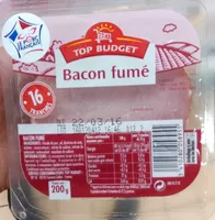 Mängden socker i Bacon fumé