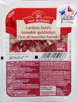 Mängden socker i Lardons fumés