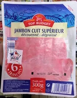 Mängden socker i Jambon Cuit Supérieur (découenné - dégraissé)