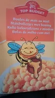 Mängden socker i Boules de Maïs au Miel