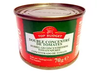 Mängden socker i Double concentré de tomates (28%)