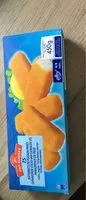 Mängden socker i Bâtonnets de poisson panés