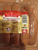 Mängden socker i Saucisse fumées précuites
