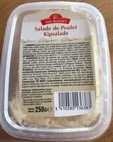 Mängden socker i Salade de poulet