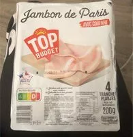 Mängden socker i Jambon de paris