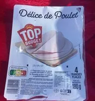 Mängden socker i Delice de poulet