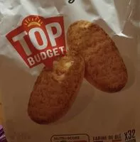 Mängden socker i Petits pains grillés