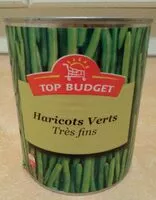 Mängden socker i Haricots verts très fins