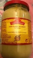 Mängden socker i Moutarde de Dijon