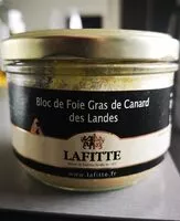 Mängden socker i Bloc de foie gras de canard des landes