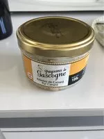 Mängden socker i Rilettes pur canard