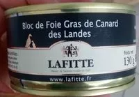 Mängden socker i Bloc de foie gras des Landes
