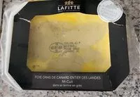 Mängden socker i Foie gras de canard entier des Landes mi-cuit