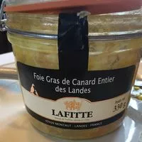 Mängden socker i Foie gras de canard entier des landes